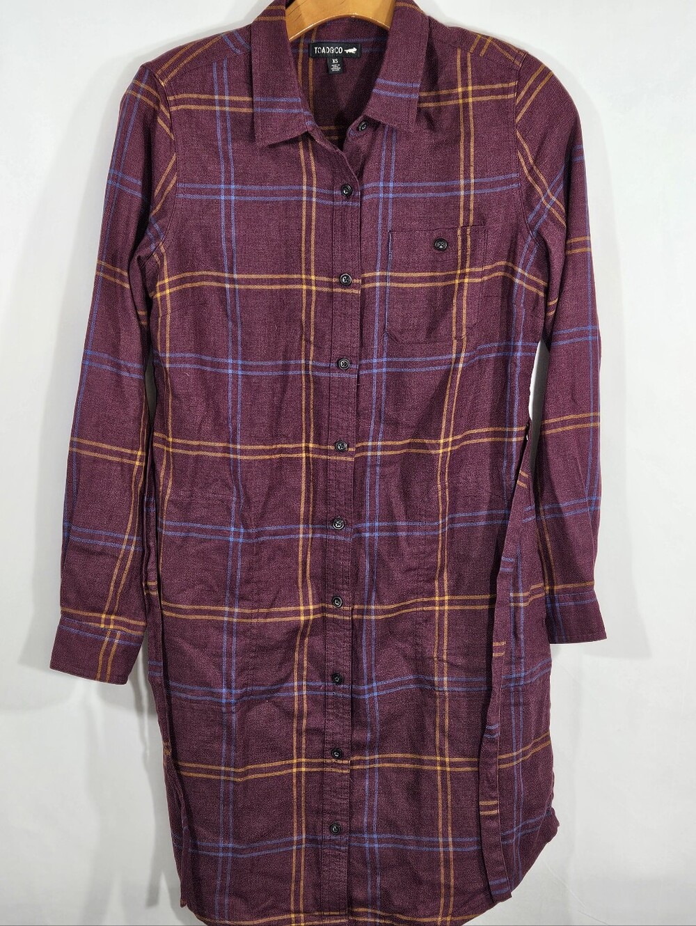 🌿Toad & Co Reform Flannel Shirtdress
